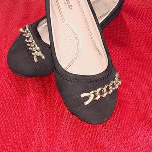 Link Comfort Girls Size 4 Kids Dress Shoe, Flats